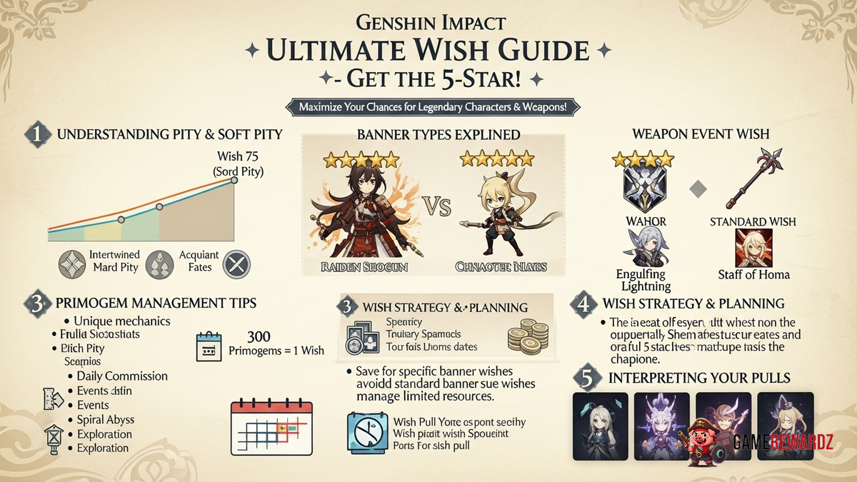 Genshin Impact: Ultimate Wish Guide - Get the 5-Star!